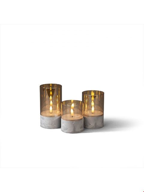 Konstsmide Ljus med glasdekoration 1819-600 LED Konstsmide