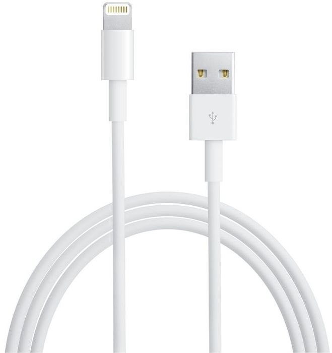 Apple Lightning USB-kaapeli iPhonelle ja Ipadille, 1 metri (MD818ZM), Bulkki ryhmässä ÄLYPUHELIMET JA TABLETIT / Laturit & Kaapelit / Kaapelit / Lightning kaapelit @ TP E-commerce Nordic AB (38-11428)