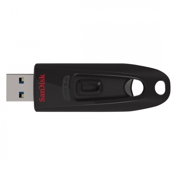 SanDisk Cruzer Ultra, USB 3.0-minne (64GB) ryhmässä KODINELEKTRONIIKKA / Tallennusvälineet / USB-muistitikku / USB 2.0 @ TP E-commerce Nordic AB (38-11572)