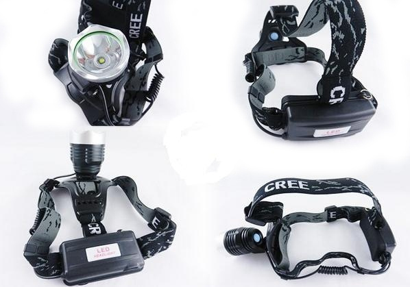 Otsalamppu QX-15 Cree T6 LED, 800lm ryhmässä URHEILU, VAPAA-AIKA JA HARRASTUS / Taskulamput & Otsalamput / Otsalamput @ TP E-commerce Nordic AB (38-12690)