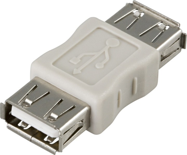 USB adapteri A-A n-n ryhmässä TIETOKOONET & TARVIKKEET / Kaapelit & Sovittimet / USB / USB-A / Sovittimet @ TP E-commerce Nordic AB (38-13466)