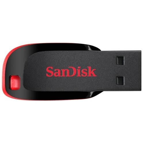 SanDisk Cruzer Blade, USB 2.0-minne (16GB) ryhmässä KODINELEKTRONIIKKA / Tallennusvälineet / USB-muistitikku / USB 2.0 @ TP E-commerce Nordic AB (38-1361)
