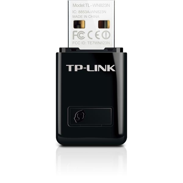 TP-Link, Trådlöst nätverkskort, 300Mbps (TL-WN823N) ryhmässä TIETOKOONET & TARVIKKEET / Verkko / Verkkokortti / Langaton USB @ TP E-commerce Nordic AB (38-1500)