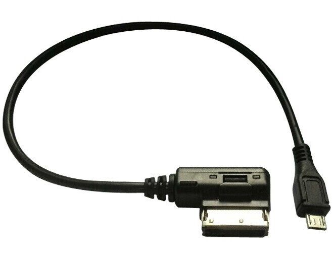 AMI-kaapeli - microUSB - Audi MMI 3G ryhmässä AUTO / Auton äänijärjestelmä & Multimedia / Audi & VW (AMI-kaapelit) @ TP E-commerce Nordic AB (38-15408)