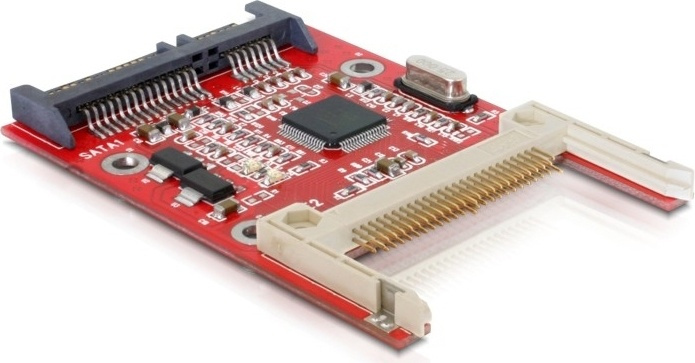 DeLOCK sisäinen adapteri, Compact Flash > SATA-ohjaimeen ryhmässä TIETOKOONET & TARVIKKEET / Kaapelit & Sovittimet / Sisäinen / Virtajohdot & Sovittimet @ TP E-commerce Nordic AB (38-16247)