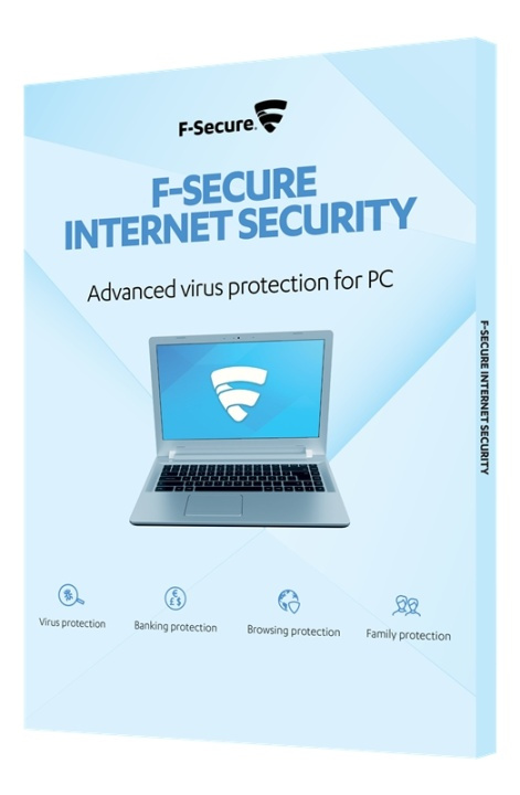 F-Secure Internet Security (1v 1 PC), Fullversion,Pohjoism., Slimbox ryhmässä TIETOKOONET & TARVIKKEET / Tietokonetarvikkeet / Software @ TP E-commerce Nordic AB (38-16568)