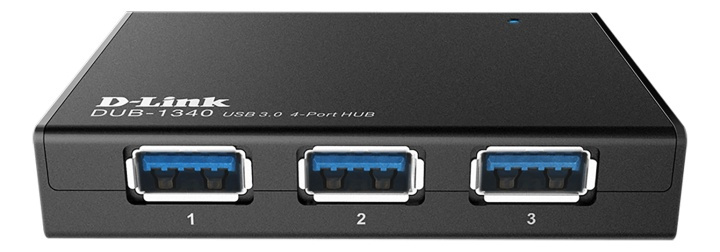 D-Link 4-Port Superspeed USB 3.0 HUB ryhmässä TIETOKOONET & TARVIKKEET / Tietokonetarvikkeet / USB-telakat @ TP E-commerce Nordic AB (38-16633)