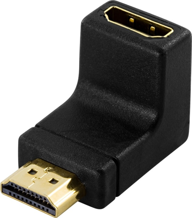 DeLOCK Sukupuolenvaihtaja HDMI-liitokselle, 19-pin u>n, kulma ryhmässä KODINELEKTRONIIKKA / Kaapelit & Sovittimet / HDMI / Sovittimet @ TP E-commerce Nordic AB (38-17354)