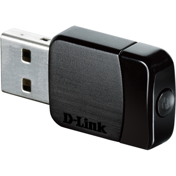 D-Link Wireless AC DualBand USB Micro Adapter ryhmässä TIETOKOONET & TARVIKKEET / Verkko / Verkkokortti / Langaton USB @ TP E-commerce Nordic AB (38-18375)