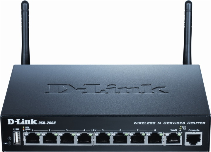 D-Link Wireless N Unified Service Router ryhmässä TIETOKOONET & TARVIKKEET / Verkko / Reititin @ TP E-commerce Nordic AB (38-18403)