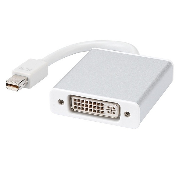 Mini DisplayPort DVI-I Dual Link ryhmässä TIETOKOONET & TARVIKKEET / Kaapelit & Sovittimet / DisplayPort / Sovittimet @ TP E-commerce Nordic AB (38-1843)