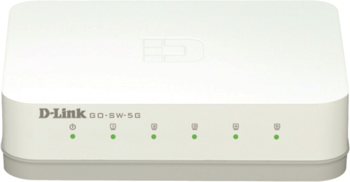 D-link 5-Port Gigabit Easy Desktop Switch, kytkin 5x10/100/1000, musta ryhmässä TIETOKOONET & TARVIKKEET / Verkko / Kytkimet / 10/100/1000Mbps @ TP E-commerce Nordic AB (38-18447)