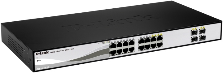 D-Link verkkokytkin, Layer 2, 10/100/1000Mbps, 12xRJ45 ryhmässä TIETOKOONET & TARVIKKEET / Verkko / Kytkimet @ TP E-commerce Nordic AB (38-18460)