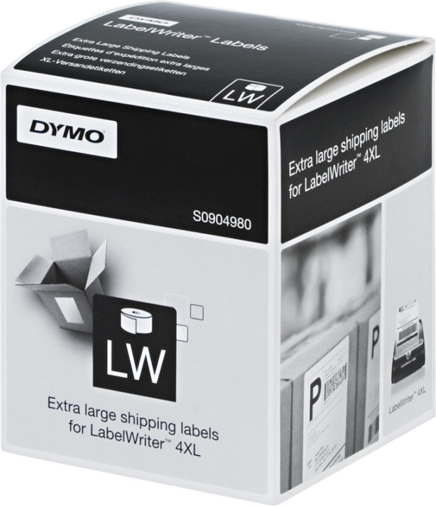 DYMO LabelWriter 4XL rahtitarra, 104x159mm(UPS),1-pakk(220) ryhmässä TIETOKOONET & TARVIKKEET / Tulostimet & Tarvikkeet / Tulostimet / Tarratulostimet & Tarvikkeet / Etiketit @ TP E-commerce Nordic AB (38-18583)