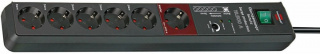 Brennenstuhl virtapaneeli 6xCEE 7/4 pistoketta,1xCEE 7/4, 3m kaapeli,m