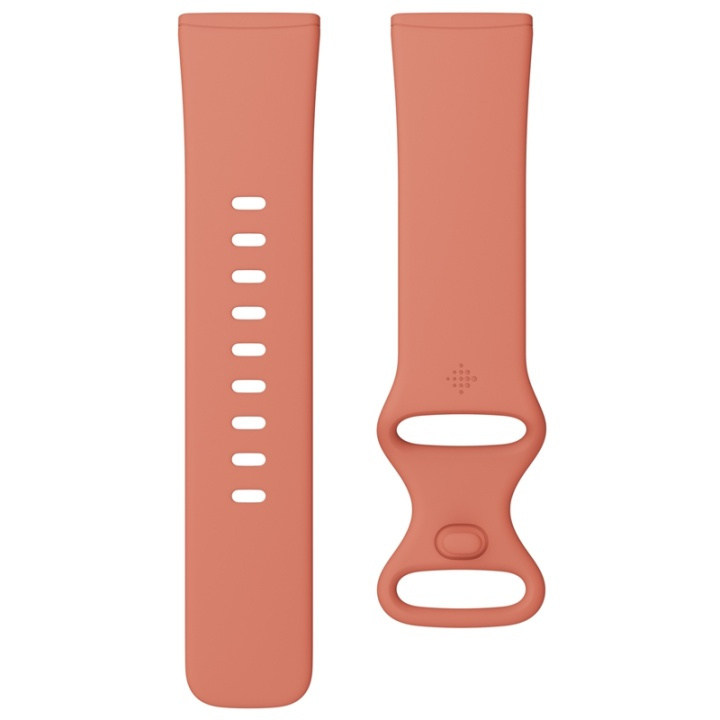 Fitbit Versa 3/Sense Armband Pink Cla ryhmässä URHEILU, VAPAA-AIKA JA HARRASTUS / Urheilu- ja sykekellot / Tarvikkeet @ TP E-commerce Nordic AB (38-20073)