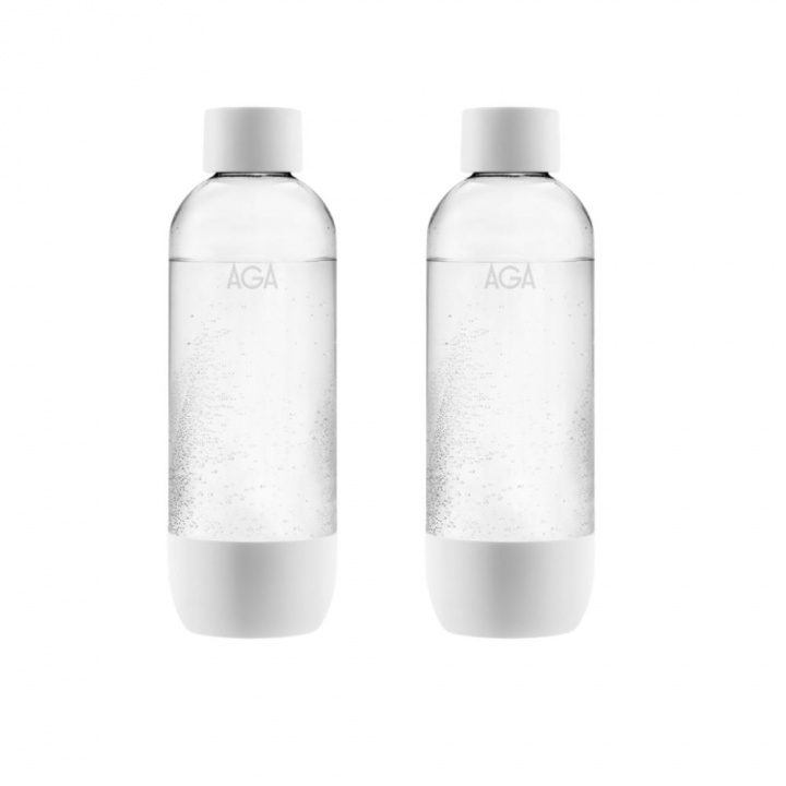 2-pack AGA AQVIA PET-flaska, 1L (Vit) BF 2025 ryhmässä KOTI, TALOUS JA PUUTARHA / Kodinkoneet / Vesi ja mehu / Hiilihapotuslaitteet / Tarvikkeet @ TP E-commerce Nordic AB (38-21822PKT3)