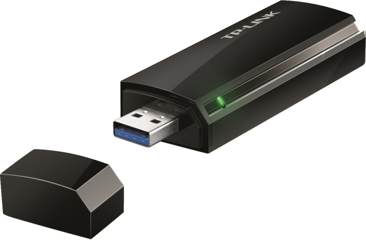 TP-Link AC1200 Langaton verkkosovitin 1200 Mbps USB 3,0/2,0 ryhmässä TIETOKOONET & TARVIKKEET / Verkko / Verkkokortti / Langaton USB @ TP E-commerce Nordic AB (38-22440)