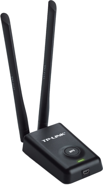 TP-Link langaton verkkokortti, USB, 300Mbps, 802.11b/g/n, musta ryhmässä TIETOKOONET & TARVIKKEET / Verkko / Verkkokortti / Langaton USB @ TP E-commerce Nordic AB (38-22442)