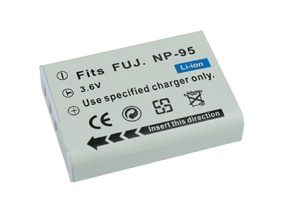 Batteri NP-95 till Fujifilm (1800mAh) ryhmässä KODINELEKTRONIIKKA / Valokuvat & Videot / Kamera-akut @ TP E-commerce Nordic AB (38-2339)
