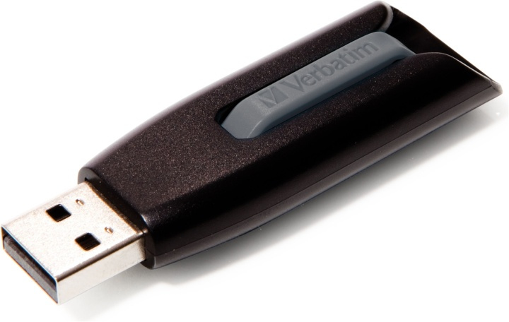 Verbatim USB 3.0 minne, Store\'N\'Go V3, 16GB, grå ryhmässä KODINELEKTRONIIKKA / Tallennusvälineet / USB-muistitikku / USB 3.0 @ TP E-commerce Nordic AB (38-23451)