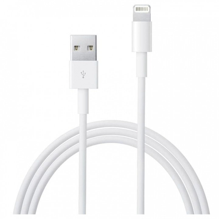 Apple Lightning-kaapeli USB:hen, 2 metriä (MD819ZM), irtotavarana ryhmässä ÄLYPUHELIMET JA TABLETIT / Laturit & Kaapelit / Kaapelit / Lightning kaapelit @ TP E-commerce Nordic AB (38-24785)