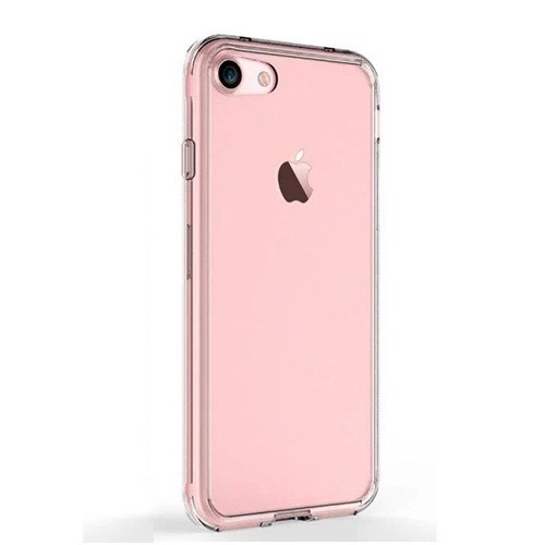 Läpinäkyvä TPU kotelo iPhone 7/ iPhone 8:lle ryhmässä ÄLYPUHELIMET JA TABLETIT / Puhelimen suojakotelo / Apple / iPhone 7 / Kuoret @ TP E-commerce Nordic AB (38-26427)