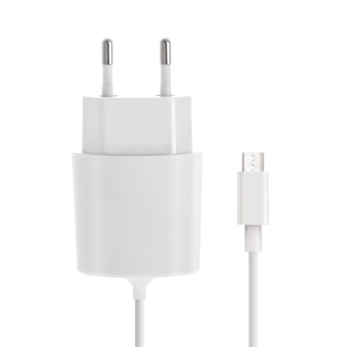 Forever Reseladdare microUSB-kabel, 2,1A, Vit ryhmässä ÄLYPUHELIMET JA TABLETIT / Laturit & Kaapelit / Seinälaturi / Seinälaturi microUSB @ TP E-commerce Nordic AB (38-26989)