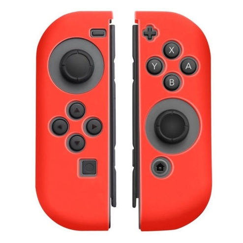 Silikonikahva Joy-Con-ohjaimelle, Nintendo Switch, punainen ryhmässä KODINELEKTRONIIKKA / Pelikonsolit & Tarvikkeet / Nintendo Switch / Tarvikkeet @ TP E-commerce Nordic AB (38-27526)