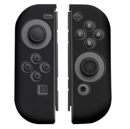 Silikonikahva Joy-Con-ohjaimelle, Nintendo Switch, musta ryhmässä KODINELEKTRONIIKKA / Pelikonsolit & Tarvikkeet / Nintendo Switch / Tarvikkeet @ TP E-commerce Nordic AB (38-27528)