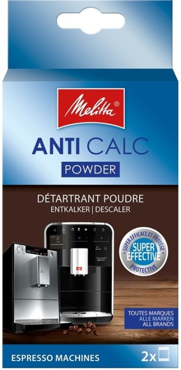 Melitta Kalkinpoistojauhe, 2x40g ryhmässä KOTI, TALOUS JA PUUTARHA / Kodinkoneet / Kahvikoneet ja tarvikkeet / Kapselit, suodatinpussit & Tarvikkeet @ TP E-commerce Nordic AB (38-27655)