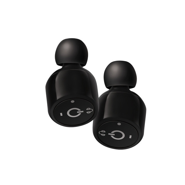 Forever, True wireless earbuds TWE-100, Svart ryhmässä KODINELEKTRONIIKKA / Ääni & Kuva / Kuulokkeet & Tarvikkeet / Kuulokkeet @ TP E-commerce Nordic AB (38-27946)