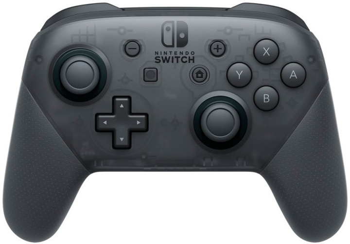 Langaton käsiohjain - Nintendo Switch Pro, musta ryhmässä KODINELEKTRONIIKKA / Pelikonsolit & Tarvikkeet / Nintendo Switch / Tarvikkeet @ TP E-commerce Nordic AB (38-28013)