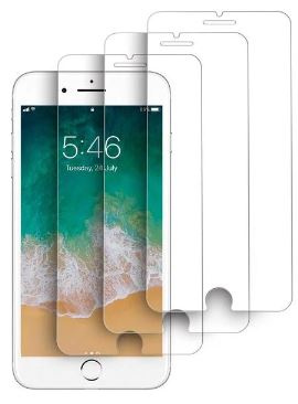 3-pakkaus Premium Screen protector karkaistu lasi 9H iPhone 6/7/8/SE:lle ryhmässä ÄLYPUHELIMET JA TABLETIT / Puhelimen suojakotelo / Apple / iPhone 7 / Näytönsuoja @ TP E-commerce Nordic AB (38-28342PKT)
