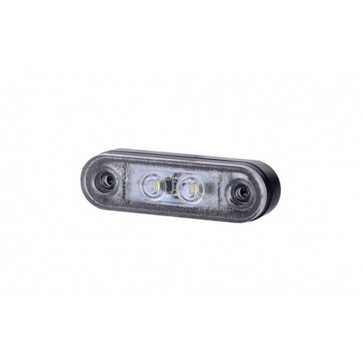 Sidomarkör/Positionsljus - Vit LED 12/24V ryhmässä AUTO / Auton valot / Diodi lamput & valot / Universal LED @ TP E-commerce Nordic AB (38-28549)