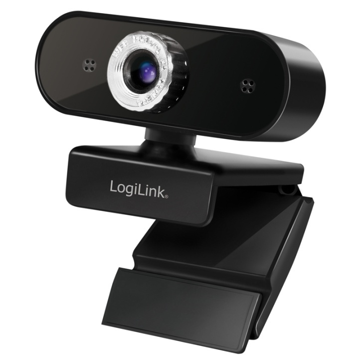 LogiLink Webbkamera HD 1080p med inbygg ryhmässä TIETOKOONET & TARVIKKEET / Tietokonetarvikkeet / Web-kamerat @ TP E-commerce Nordic AB (38-28844)