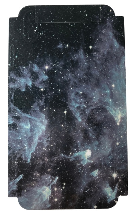Nahka Iphone 7/8/SE(2nd), Space - sininen ryhmässä ÄLYPUHELIMET JA TABLETIT / Puhelimen suojakotelo / Apple / iPhone 7 / Kuoret @ TP E-commerce Nordic AB (38-29196)