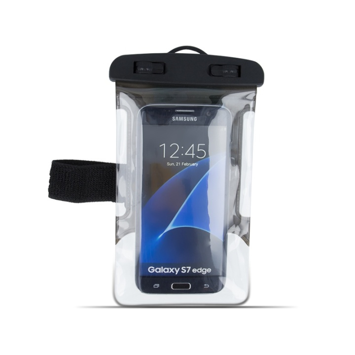 Universal vattentät väska med armband för Mobiltelefoner, 5.5