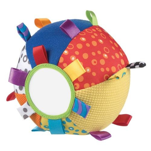 Playgro Pehmeä pallo peilillä (180271) ryhmässä LELUT, TUOTTEET LAPSILLE JA VAUVOILLE / Lelut vauvoille (0-3v) / Toiminnalliset lelut @ TP E-commerce Nordic AB (38-31725)