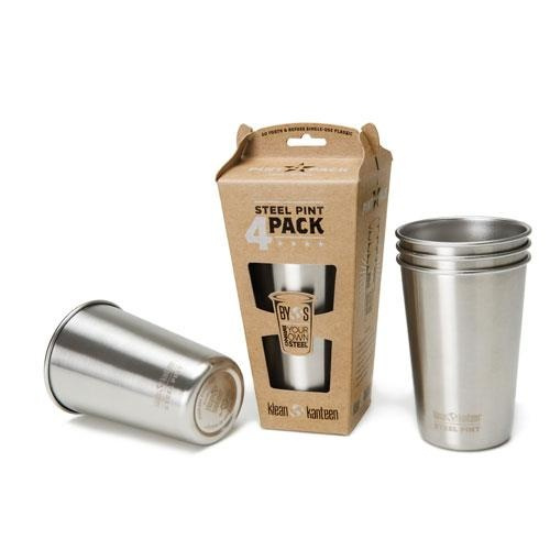 Klean Kanteen 473ml Pint Cup 4-pack (KSSC16-4PK) ryhmässä KOTI, TALOUS JA PUUTARHA / Keittiövälineet / Muut keittivälineet @ TP E-commerce Nordic AB (38-32241)