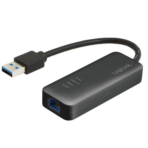 LogiLink USB 3.0 -> RJ45 Gigabit (UA0184) ryhmässä TIETOKOONET & TARVIKKEET / Tietokonetarvikkeet / USB-telakat @ TP E-commerce Nordic AB (38-32662)