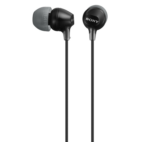 Sony Hörlurar in-ear MDR-EX15 Svart (MDREX15LPB.AE) ryhmässä KODINELEKTRONIIKKA / Ääni & Kuva / Kuulokkeet & Tarvikkeet / Kuulokkeet @ TP E-commerce Nordic AB (38-33242)