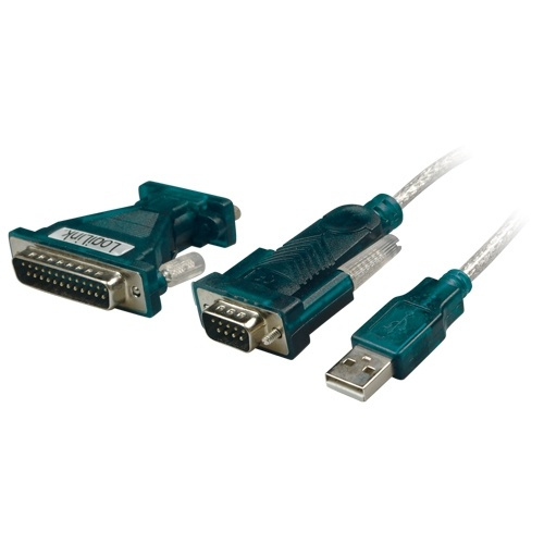 LogiLink USB-kabel -> Seriell-adapter (UA0042A) ryhmässä TIETOKOONET & TARVIKKEET / Kaapelit & Sovittimet / USB / USB-A / Sovittimet @ TP E-commerce Nordic AB (38-33613)