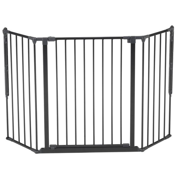 Baby Dan FLEX M 90-146 cm svart (56216-10600-10) ryhmässä LELUT, TUOTTEET LAPSILLE JA VAUVOILLE / Lapsiturvallisuus / Lapsiportit @ TP E-commerce Nordic AB (38-34658)
