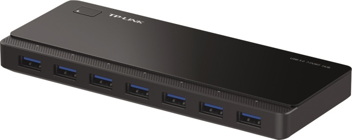 TP-LINK UH700 - 7-portin USB 3.0 hubi, 12V 2,5A virtalähde, musta ryhmässä TIETOKOONET & TARVIKKEET / Verkko / Verkkokortti / Langaton USB @ TP E-commerce Nordic AB (38-35315)