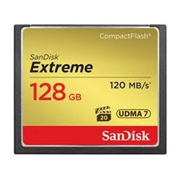 SANDISK CF Extreme 128 GB 120MB/s UDMA7 ryhmässä KODINELEKTRONIIKKA / Tallennusvälineet / Muistikortit / Compact Flash @ TP E-commerce Nordic AB (38-36423)