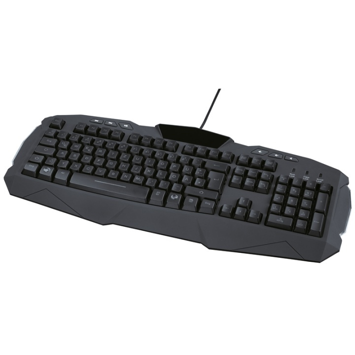 Urage Tangentbord Gaming Illuminated Nordisk Layout ryhmässä TIETOKOONET & TARVIKKEET / GAMING / Näppäimistöt @ TP E-commerce Nordic AB (38-36620)