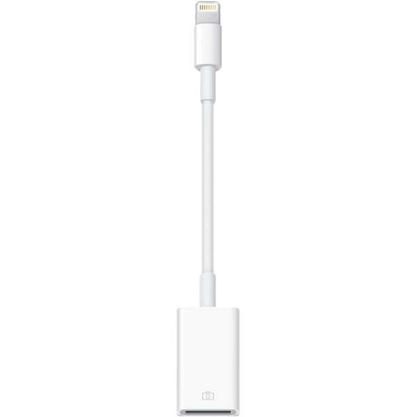 Apple Lightning - USB-kamerasovitin, valkoinen ryhmässä ÄLYPUHELIMET JA TABLETIT / Laturit & Kaapelit / Sovittimet @ TP E-commerce Nordic AB (38-37145)