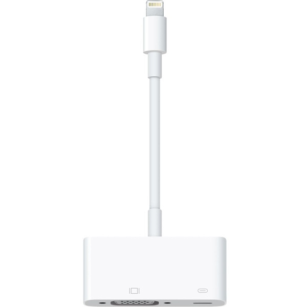 Apple, sovitin, VGA - lightning, valk ryhmässä TIETOKOONET & TARVIKKEET / Kaapelit & Sovittimet / VGA / Sovittimet @ TP E-commerce Nordic AB (38-37159)