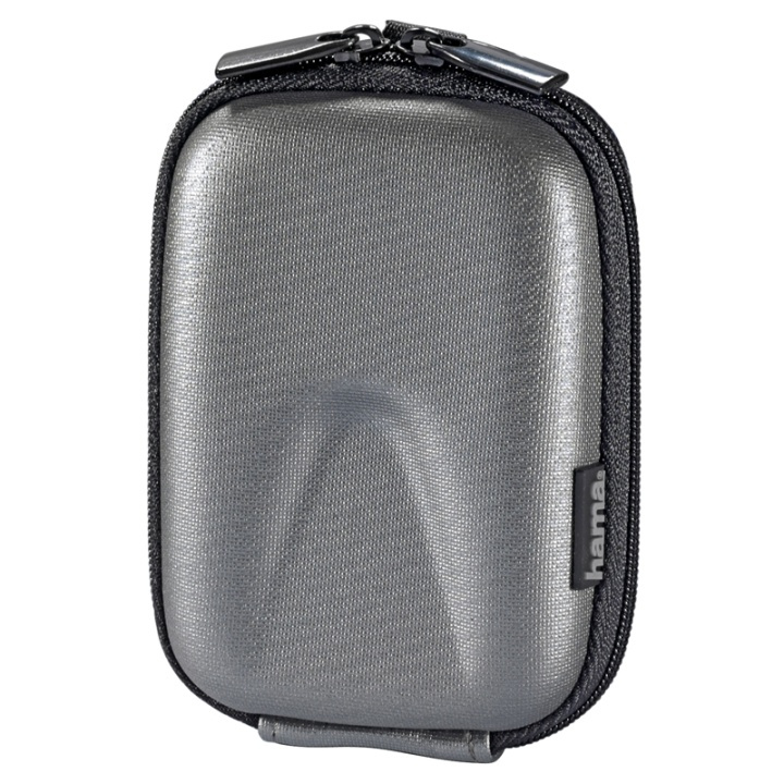 Hama Kompaktväska Hardcase 40G Thumb Silver ryhmässä KODINELEKTRONIIKKA / Valokuvat & Videot / Valokuvauslaitteet / Kameralaukut @ TP E-commerce Nordic AB (38-38003)